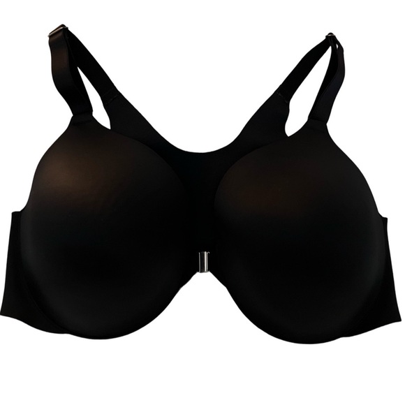 Soma Black Vanishing Back Full Coverage, Front Closure Bra, Sz 40DD. - Picture 2 of 8
